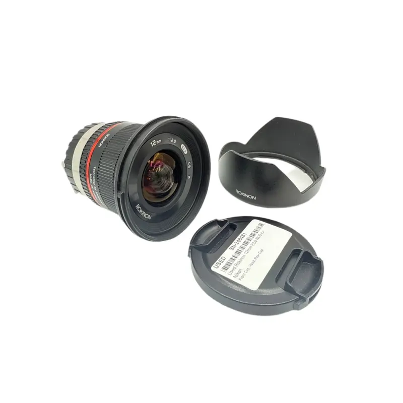 Used Rokinon 12mm F2.0 NCS for Nikon
