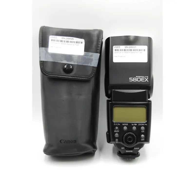 Used Canon 580EX Speedlite Flash