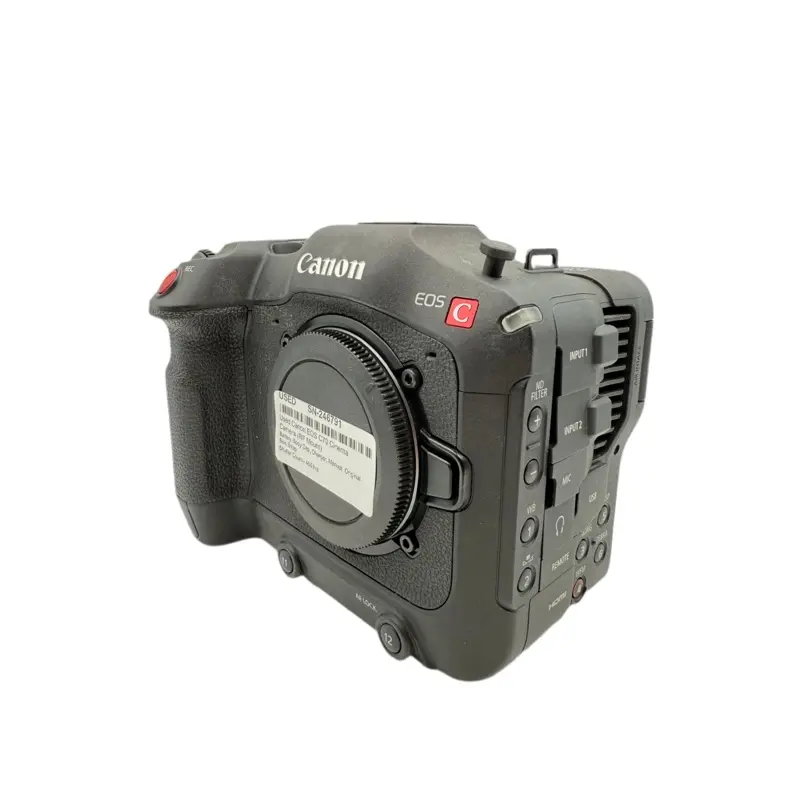 Used Canon EOS C70 Cinema Camera (RF Mount)