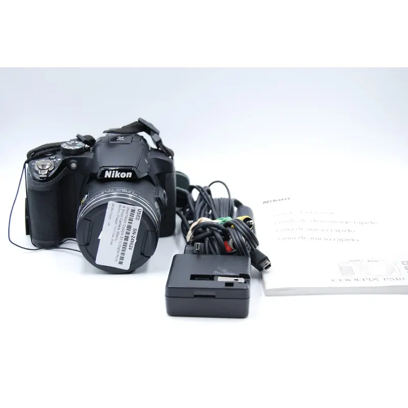 Used Nikon Coolpix S510 Digital Point & Shoot Camera (Black)