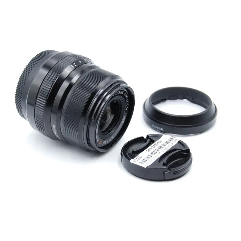 USED Fujifilm XF 23MM F2 R WR Lens Black