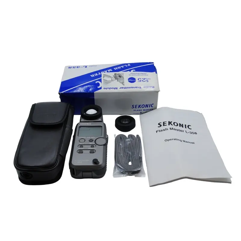Used Sekonic L-358 Flash Master Light Meter