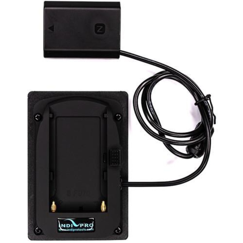 NP-F Battery Adapter Plate to Sony NP-FZ100 Type Dummy Battery (24")