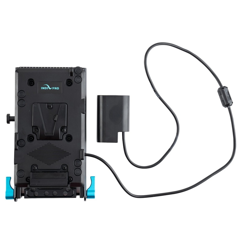 V-Mount Battery Adapter Plate with Pansonic DMW-BLF19 Type Dummy Battery (24")